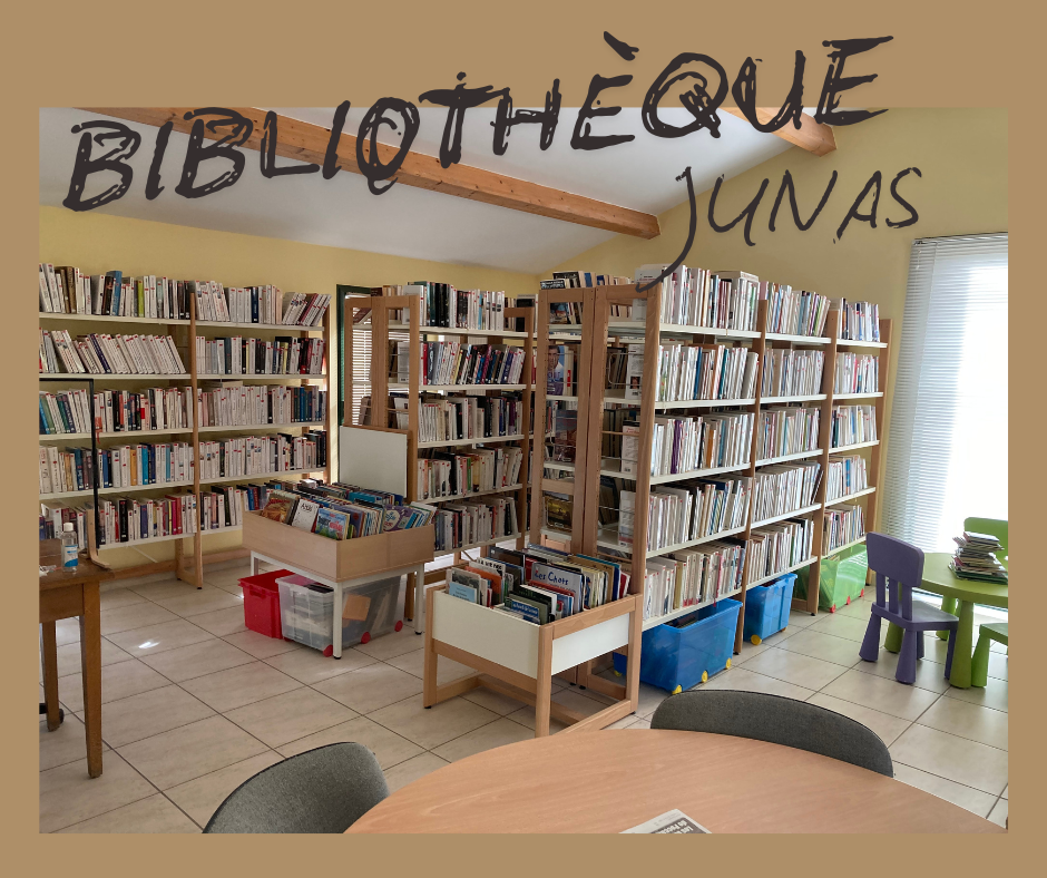 BIBLIOTHQUE de JUNAS